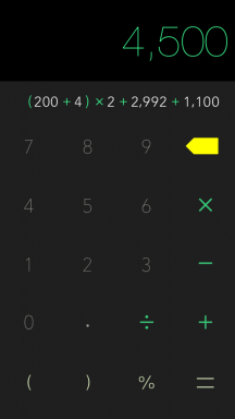 Calzy - smart and handy calculator for iOS