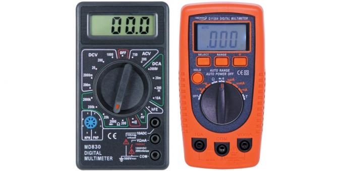 How to use a multimeter: check diode or chain 