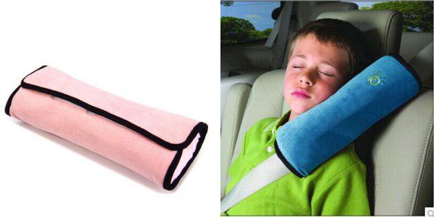 Pillow in the car