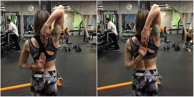 make training: mobility of the shoulder joint