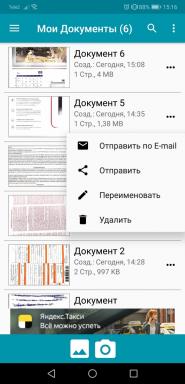 Notebloc - conveniently document scanning chamber through smartphone