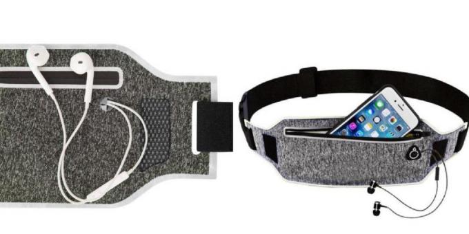 Waist bag for running