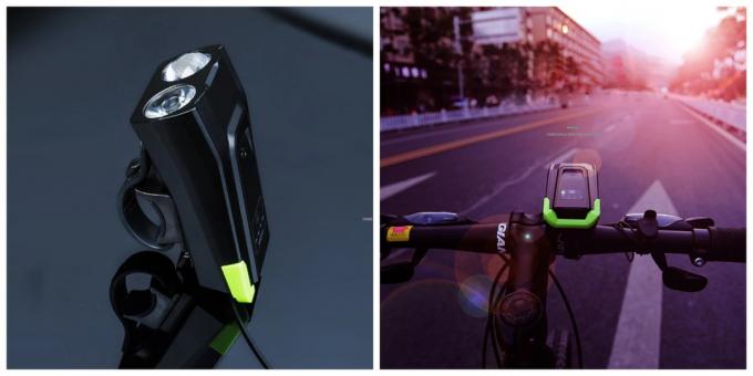 Gadgets for bicycles: Smart Lantern