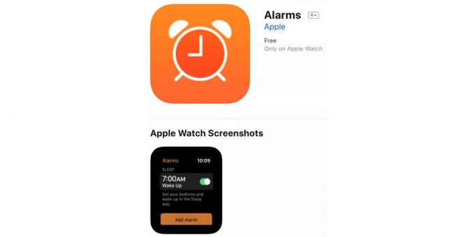 Brand app to track sleep on Apple Watch