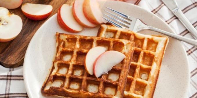 Apple waffle recipe