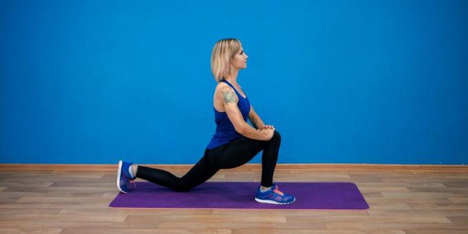 gluteal muscles: Stretching muscles