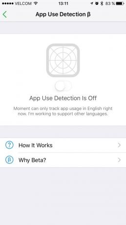 Moment: Automatic activity tracking