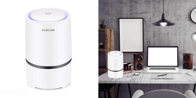 Compact air purifier 