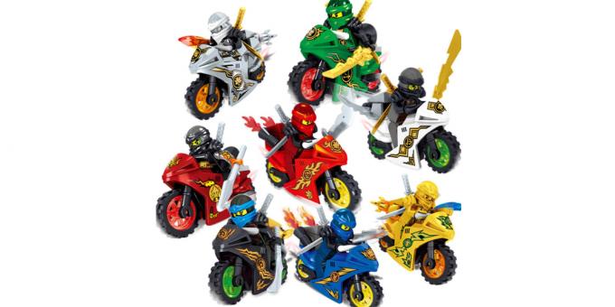 what to give your child: Figures Ninja Motorcycle