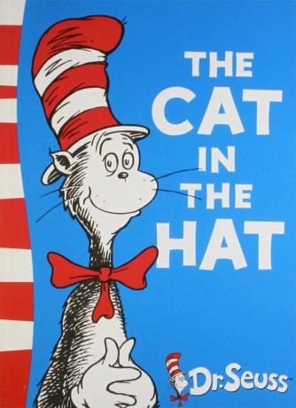 most read books: "The Cat in the Hat"