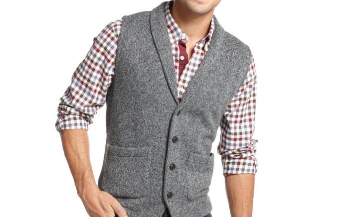 how to choose a sweater: sweater-vest