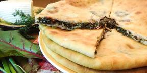 How to cook delicious Ossetian pies with different fillings