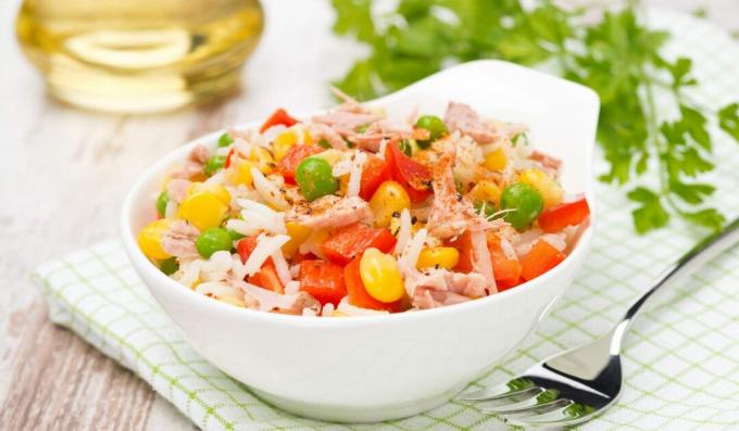 Tuna and Rice Salad