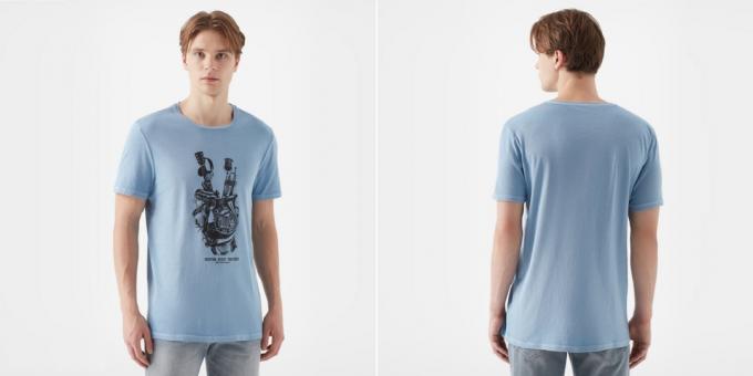 T-shirt with musical instruments 