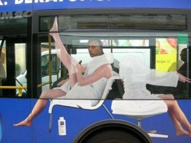 advertising on buses