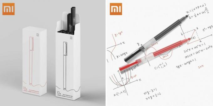 What to buy for school: Xiaomi gel pen set
