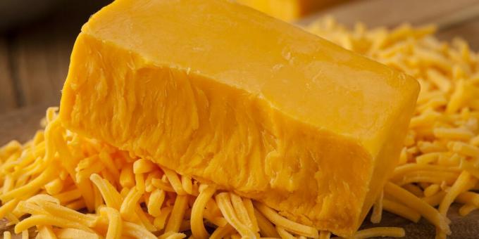 Foods high in iodine: cheese