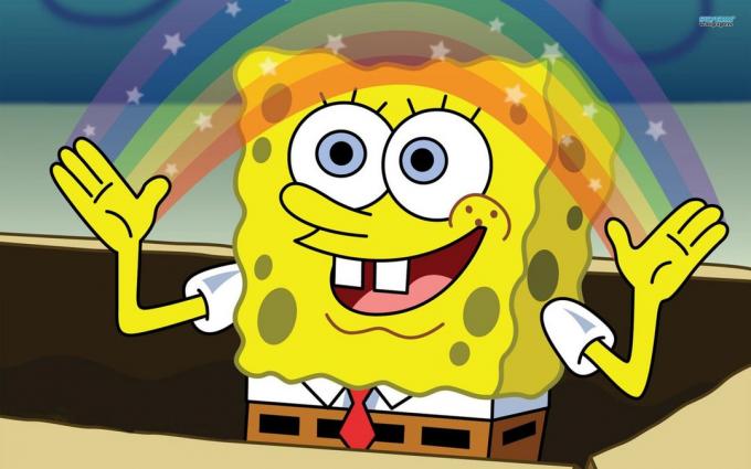 SpongeBob SquarePants psychedelic