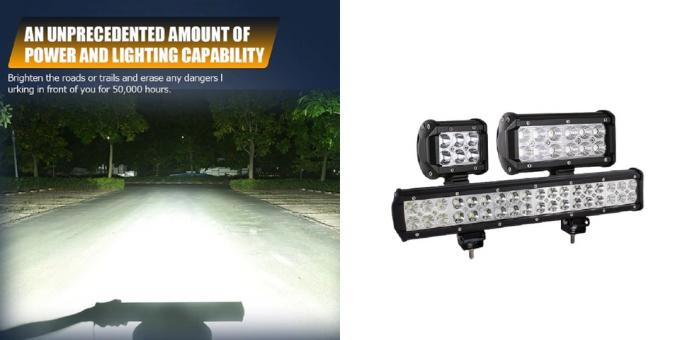 LED light bars for car