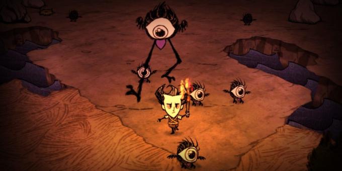 Game about survival: Do not Starve