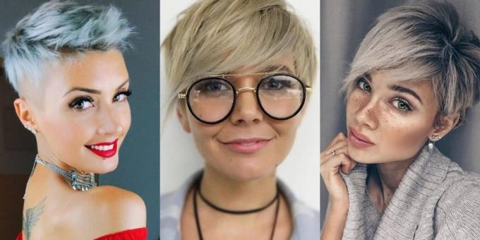 Short women's haircuts: Pixie