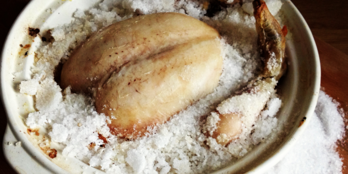 Duck in the oven: How to roast a duck in salt prescription Martha Stewart