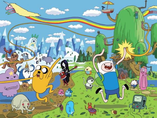 Adventure Time psychedelic