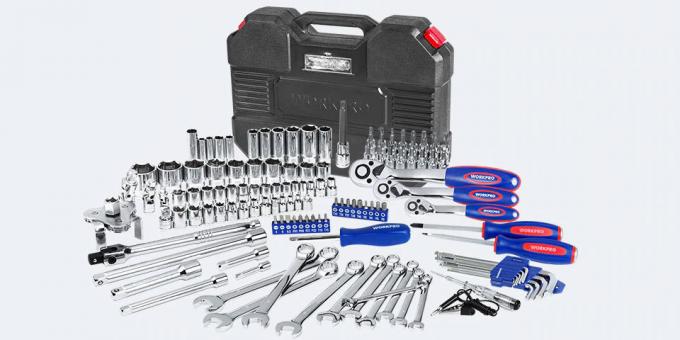 Christmas sale in Tmall: Tool kit Workpro