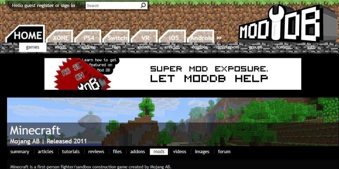 Fashion Where to download Minecraft: ModDB