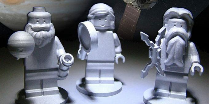 Unusual Objects in Space: Lego Figures