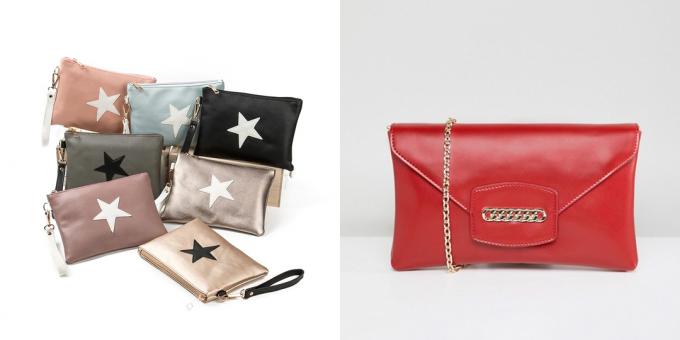 Inexpensive gifts for March 8: Clutch