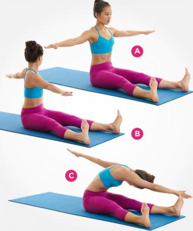of Pilates exercises for a flat stomach Saw