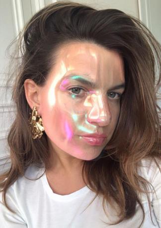 15 unusual masks stories Instagram: Vaseline