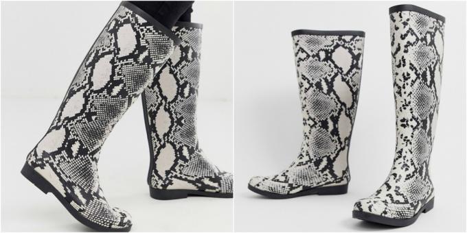stylish women's boots. Rubber boots women