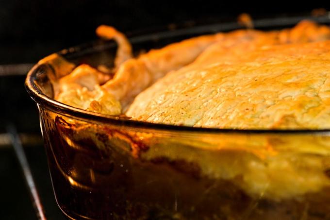how to cook chicken pie