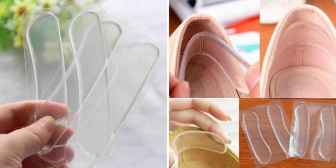 Gel inserts for shoes