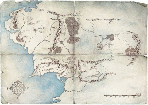 series "Lord of the Rings»: Amazon began to spread the map of the world in which the action will unfold