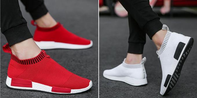 What kind of summer shoes to buy: men's fabric sneakers