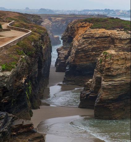 Playa de las Catedrales (Beach of the Cathedrals) - Ribadeo, Spain best beaches