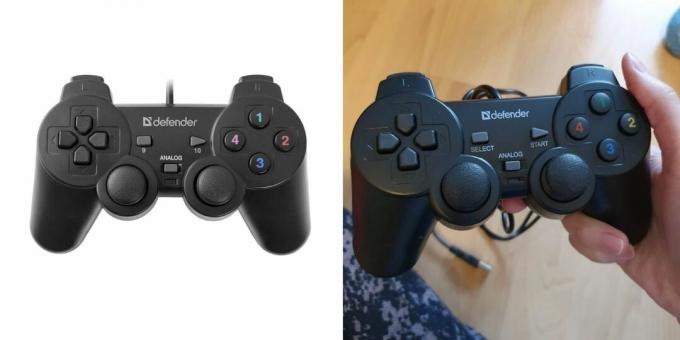 Comfortable gamepads: Defender Omega