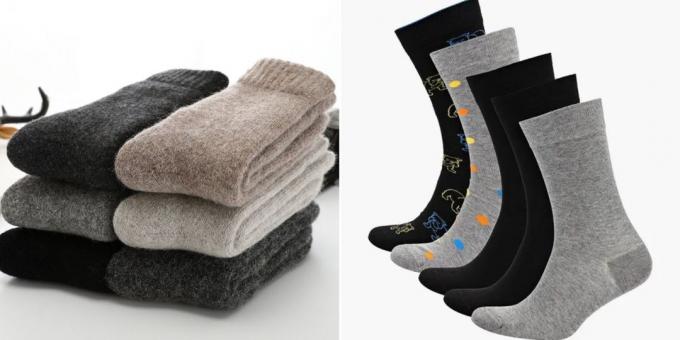 What to take along for the ride: warm socks