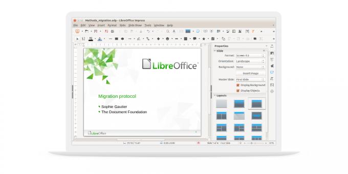 Presentation tools: LibreOffice Impress