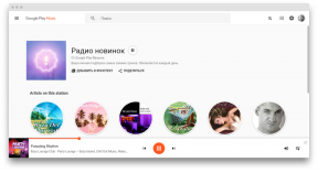 The Google Play Music free radio came with the latest releases