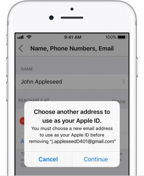 How to change the Apple ID with a third-party email address on the domain icloud.com