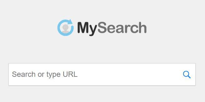 virus in the browser: MySearch