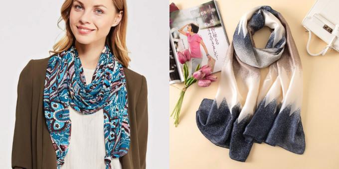 What to give mom on March 8: Stole or scarf