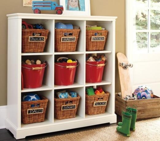 Organization of child spaces