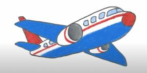 How to draw an airplane: 21 easy ways
