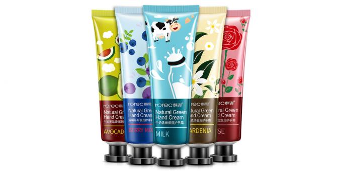 Inexpensive gifts for the New Year: hand cream