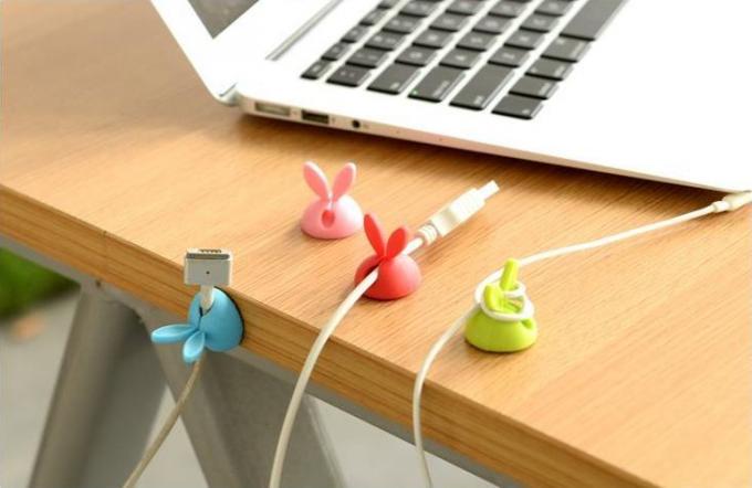 Cute holder for wires